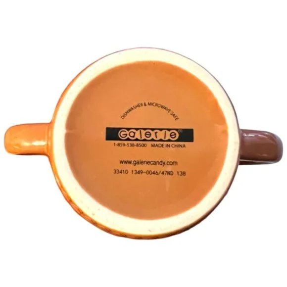 SOCK MONKEY Mug Double-Handled Double-Sided Ceramic Sweet Dishwasher-Safe 12 oz - Picture 8 of 8